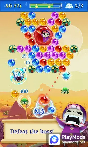 Bubble Witch 2 Saga<span>(speed change)</span> screenshot image 2_Popularmodapk.com