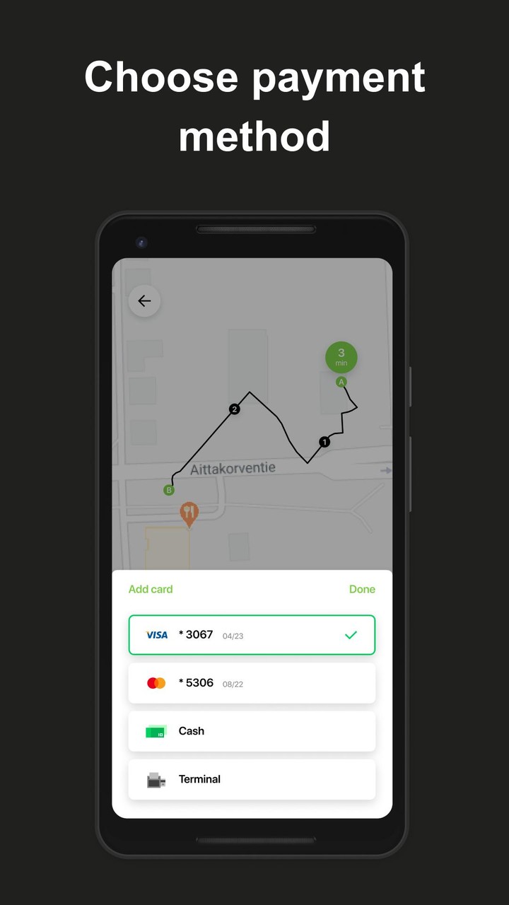 Taksiparoni: taxi in Kotka screenshot image 4_Popularmodapk.com