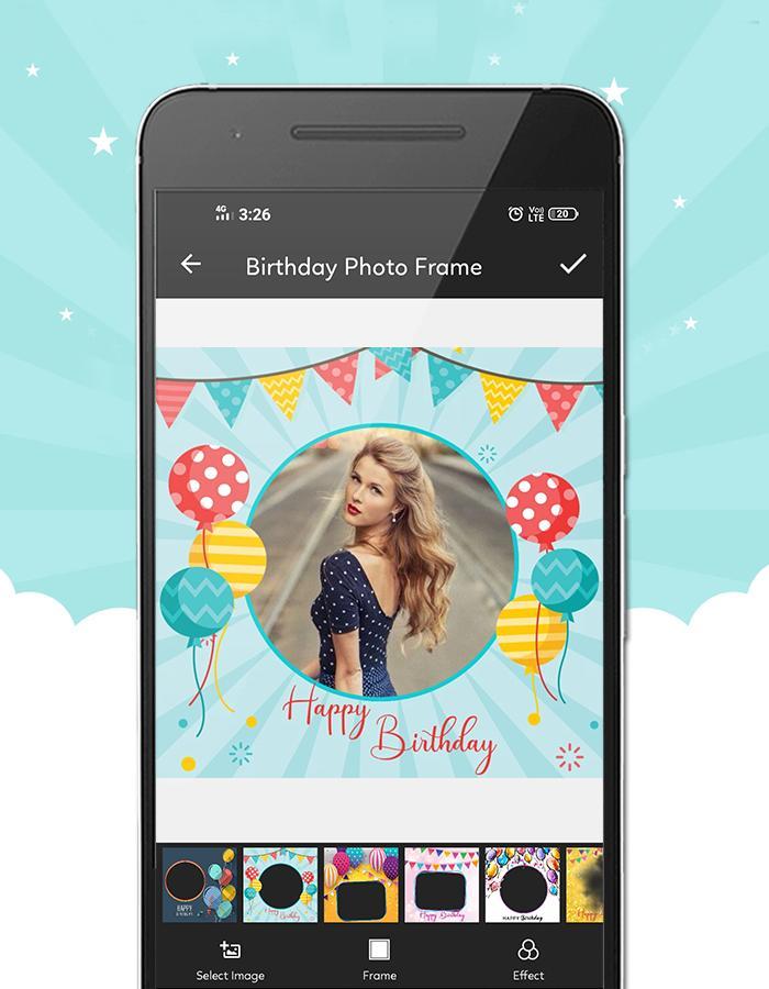 Birthday Cake Photo Frame screenshot image 6_Popularmodapk.com