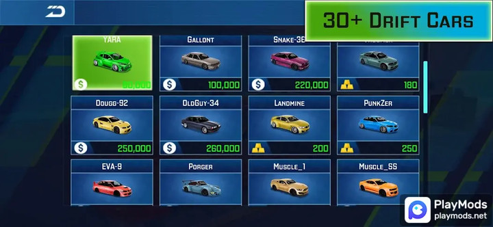 Drift King Mobile<span>(Unlimited Money)</span> screenshot image 5_Popularmodapk.com