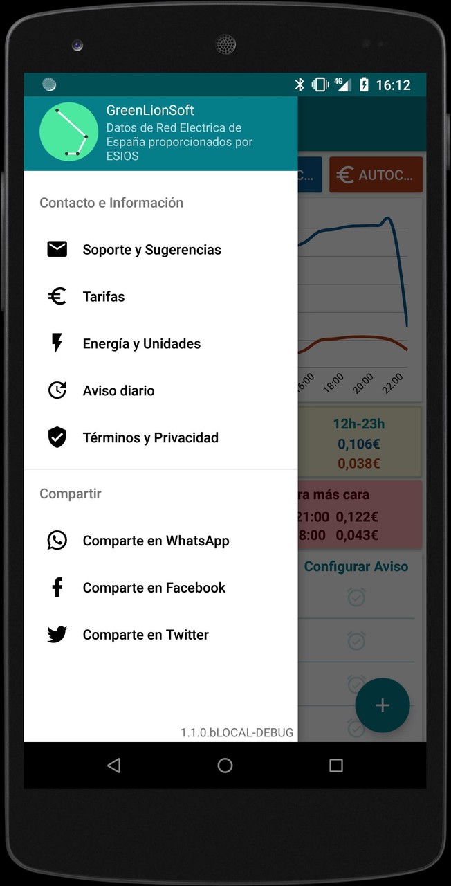 Tarifa Luz Hora screenshot image 13_Popularmodapk.com