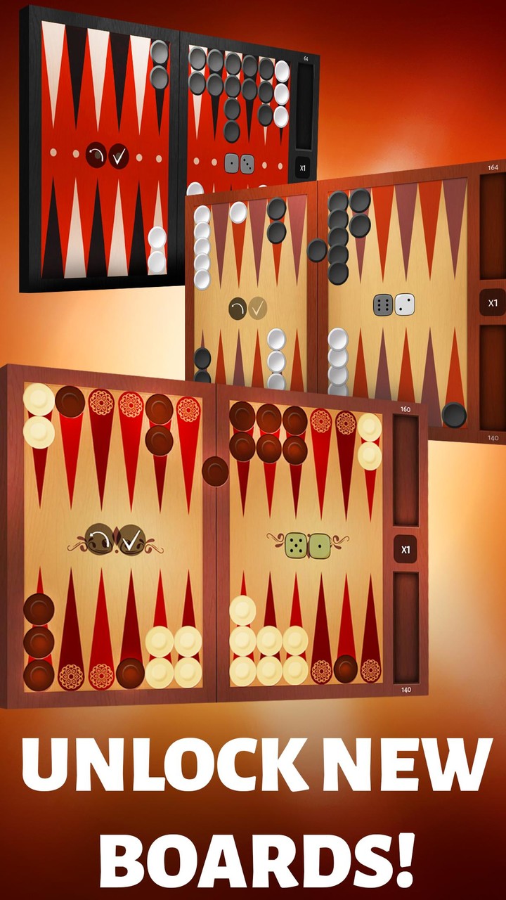 Backgammon Offline screenshot image 1_Popularmodapk.com