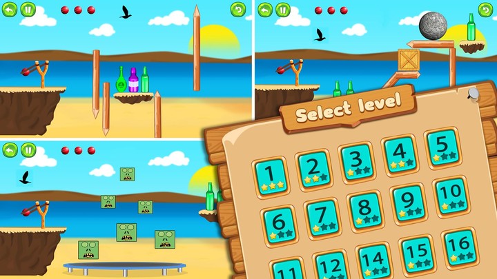 Bottle Knock Down Hit screenshot image 4_Popularmodapk.com