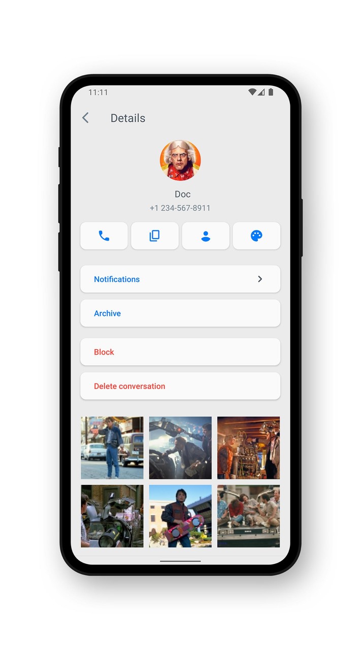 4Messages - SMS manager. screenshot image 6_Popularmodapk.com