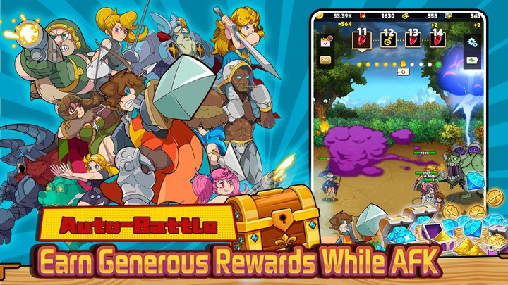 Tale of Sword - Idle RPG screenshot image 3_Popularmodapk.com