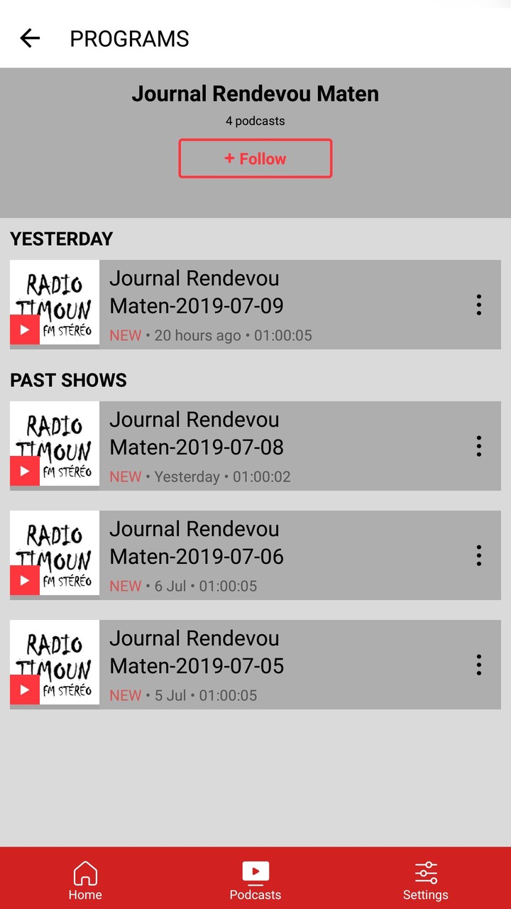 Radio Timoun screenshot image 5_Popularmodapk.com