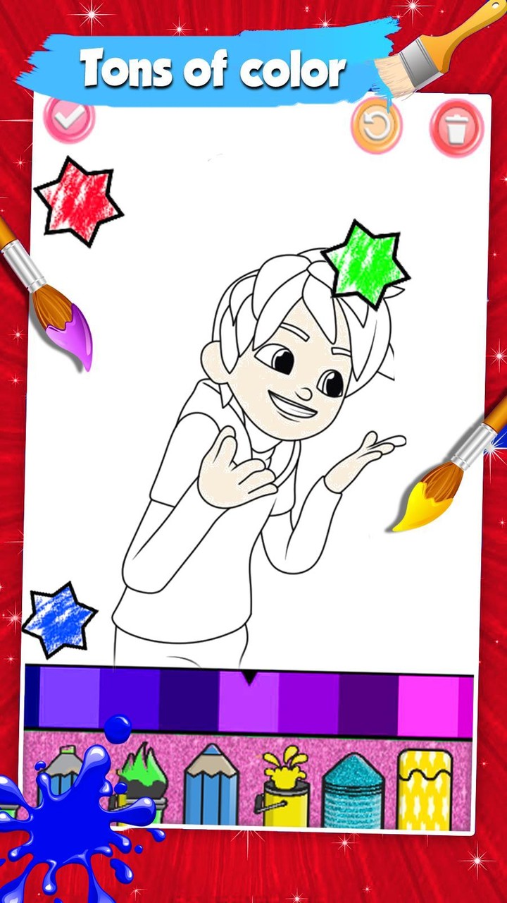 Mechamato Coloring Book screenshot image 2_Popularmodapk.com