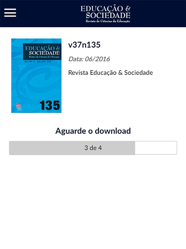 Revista Educação & Sociedade screenshot image 20_Popularmodapk.com