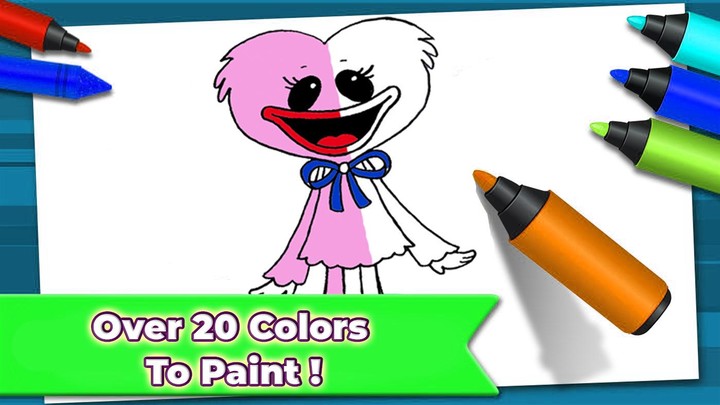 Poppy Coloring Pages Playtime screenshot image 15_Popularmodapk.com