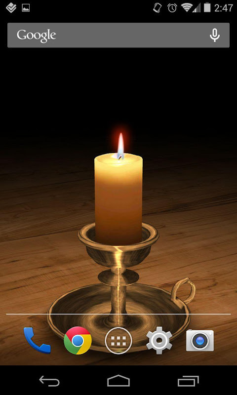 Melting Candle Wallpaper Lite screenshot image 3_Popularmodapk.com