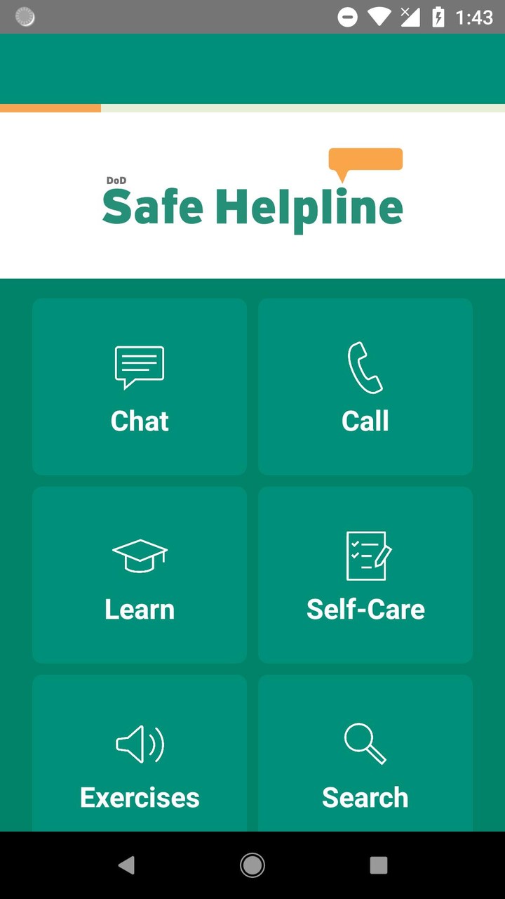 DoD Safe Helpline screenshot image 1_Popularmodapk.com