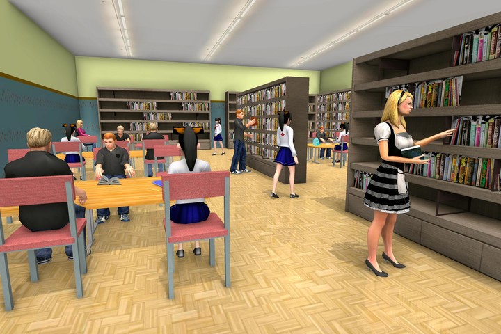 High School Girl Sim Life Game screenshot image 3_Popularmodapk.com