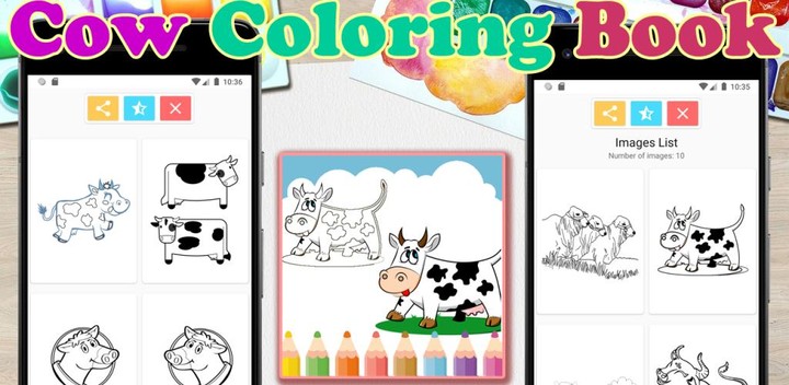 Cow Coloring Book screenshot image 7_Popularmodapk.com