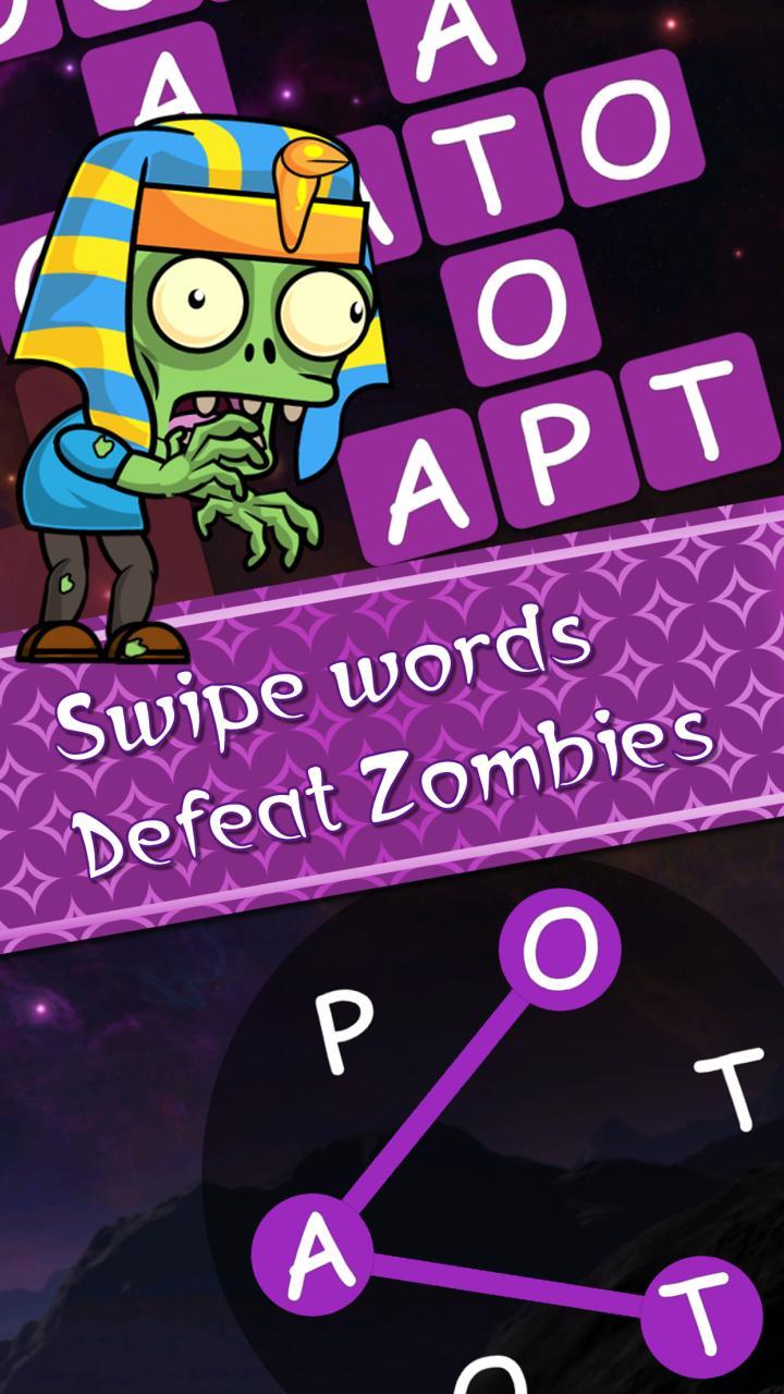 Words v Zombies, fun word game screenshot image 1_Popularmodapk.com