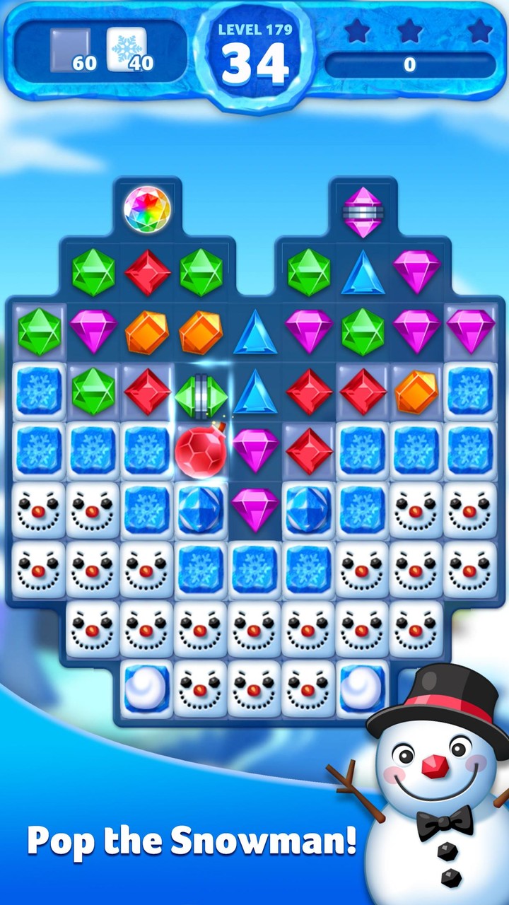 Jewel Ice Mania:Match 3 Puzzle screenshot image 5_Popularmodapk.com