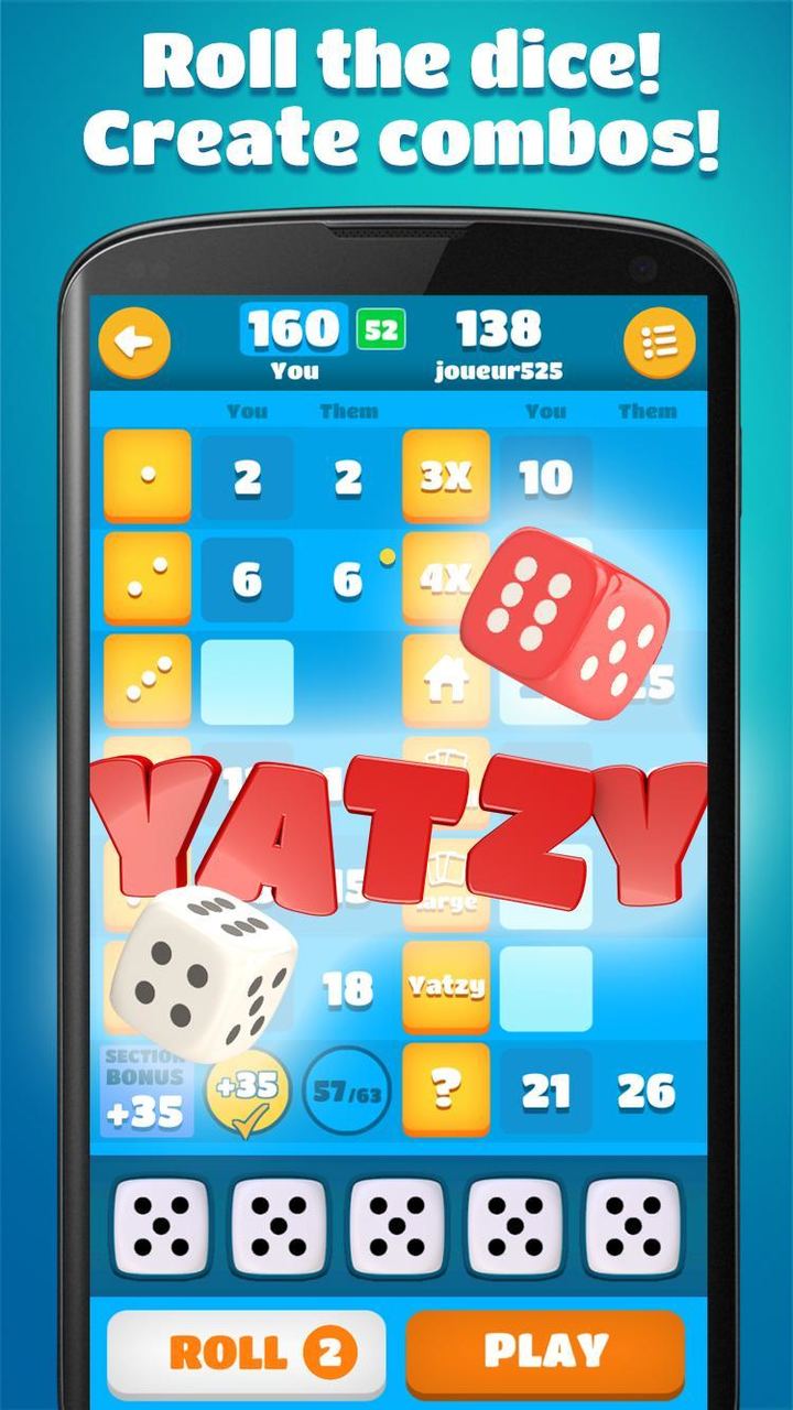 Yatzy screenshot image 2_Popularmodapk.com