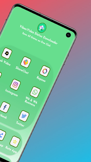 Vibas: Video Status Downloader screenshot image 2_Popularmodapk.com