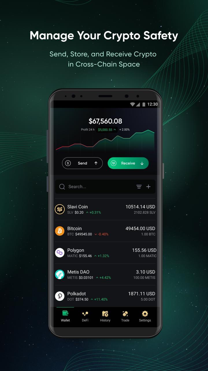 Slavi Wallet: Crypto DeFi NFT screenshot image 15_Popularmodapk.com