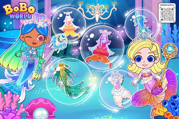 BoBo World: The Little Mermaid screenshot image 2_Popularmodapk.com