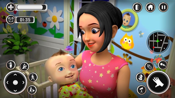Mom games family simulator 3d screenshot image 3_Popularmodapk.com