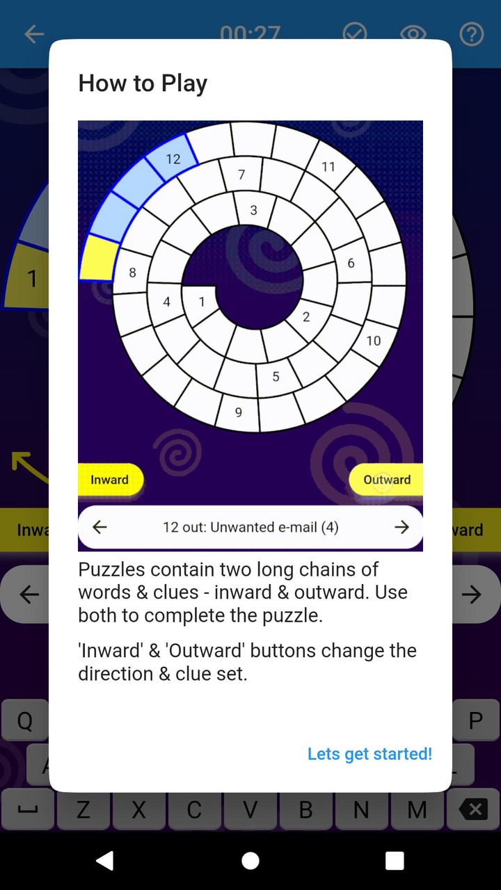 Spiral Crossword screenshot image 4_Popularmodapk.com