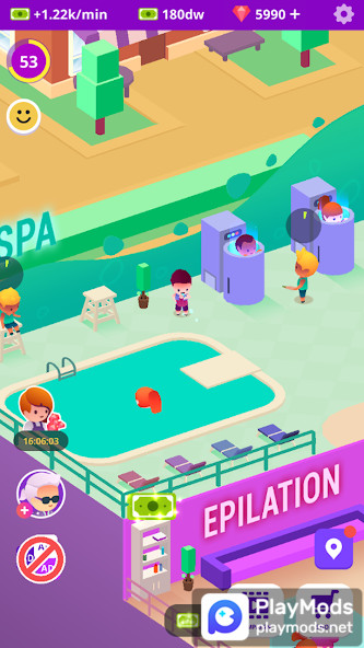 Idle Beauty Salon Tycoon<span>(Instant finished)</span> screenshot image 5_Popularmodapk.com