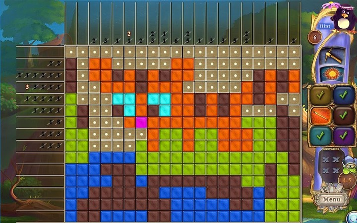 Fantasy Mosaics 30: Camping Trip<span>(Paid for free)</span> screenshot image 9_Popularmodapk.com