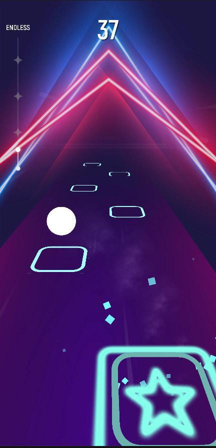 Anime Ball : Dancing Tiles Hop screenshot image 15_Popularmodapk.com