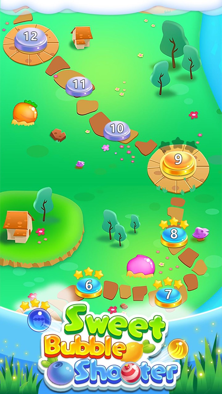 Sweet Bubble Shooter screenshot image 2_Popularmodapk.com