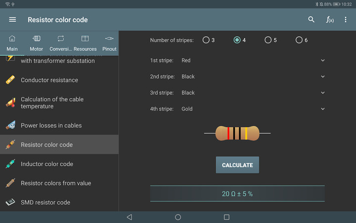 Electrical Calculations screenshot image 9_Popularmodapk.com