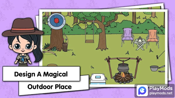 Tizi Town - My Camping Family<span>(No Ads)</span> screenshot image 2_Popularmodapk.com