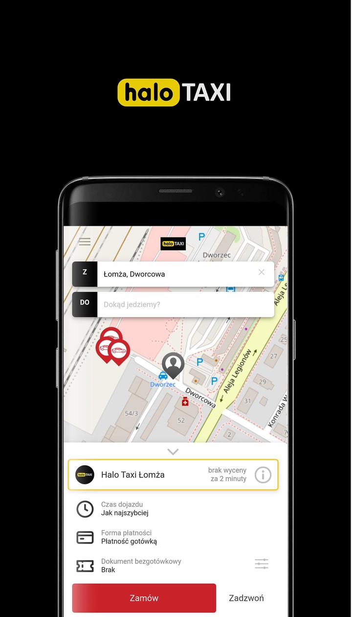 Halo Taxi Łomża screenshot image 2_Popularmodapk.com