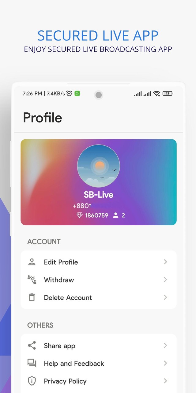 SB-Live: Live Broadcasting app screenshot image 3_Popularmodapk.com