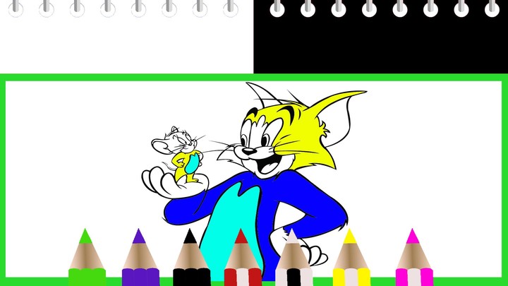 Tom Cat And Mouse - Color Book screenshot image 5_Popularmodapk.com