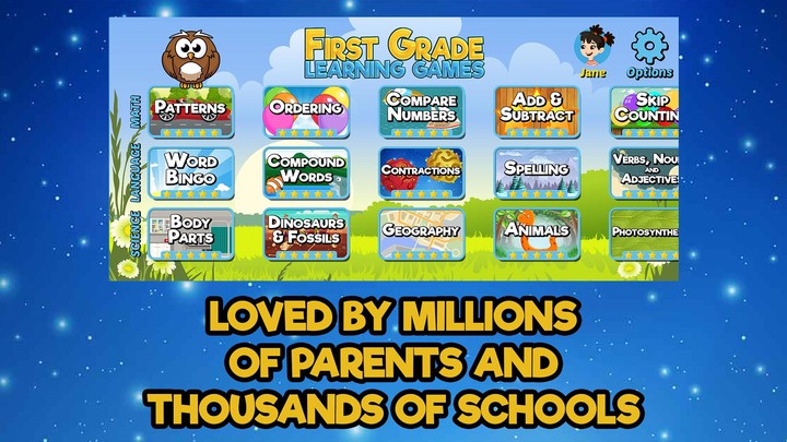First Grade Learning Games screenshot image 4_Popularmodapk.com