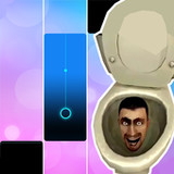 Toilet: Piano Tiles1.0.6_Popularmodapk.com