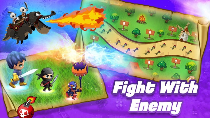 Castle Defense - Offline Game screenshot image 3_Popularmodapk.com