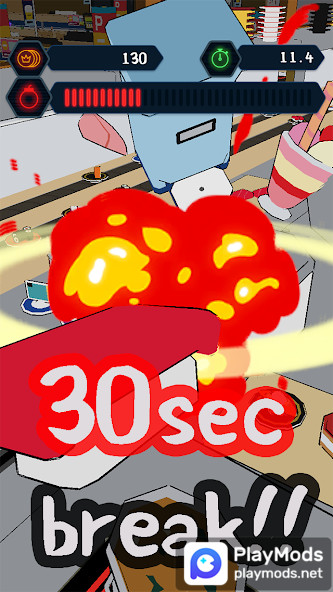 Sushi Bomb -30 seconds-<span>(Unlimited Money)</span> screenshot image 2_Popularmodapk.com