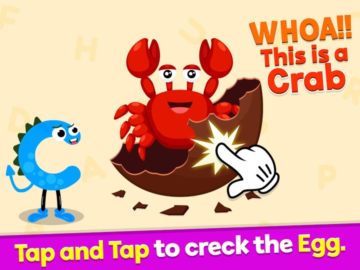 Funny alphabet ABC for kids screenshot image 1_Popularmodapk.com