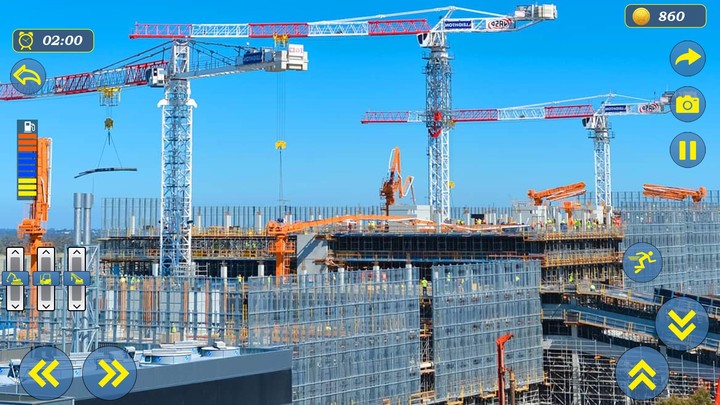 Futuristic Excavator Simulator screenshot image 1_Popularmodapk.com