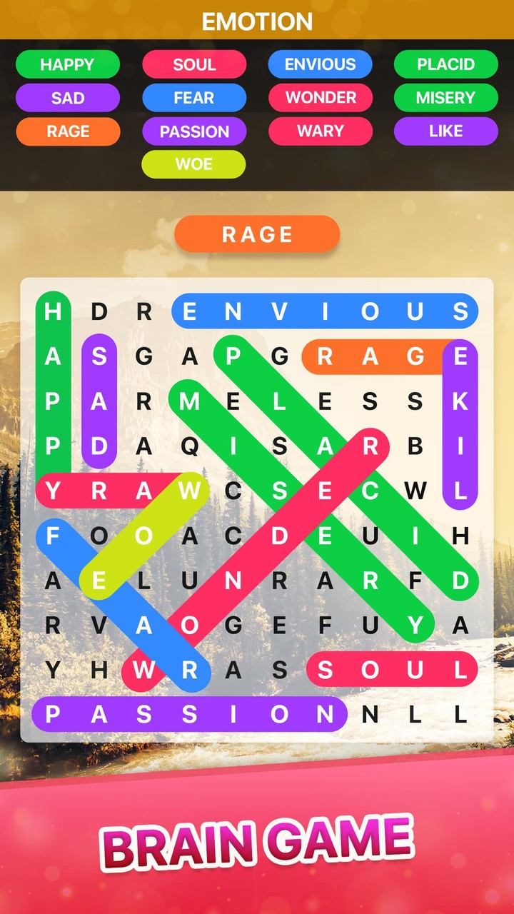 Word Search - CrossWord Puzzle screenshot image 7_Popularmodapk.com