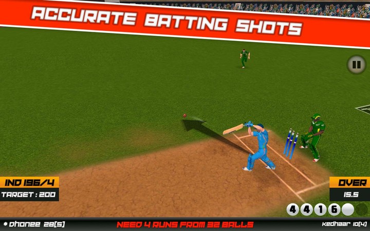 Cricket Superstar League 3D screenshot image 5_Popularmodapk.com