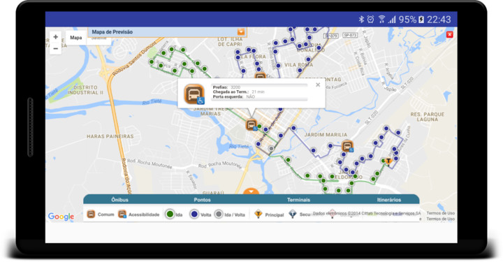 Salto SP Bus - Horários screenshot image 3_Popularmodapk.com