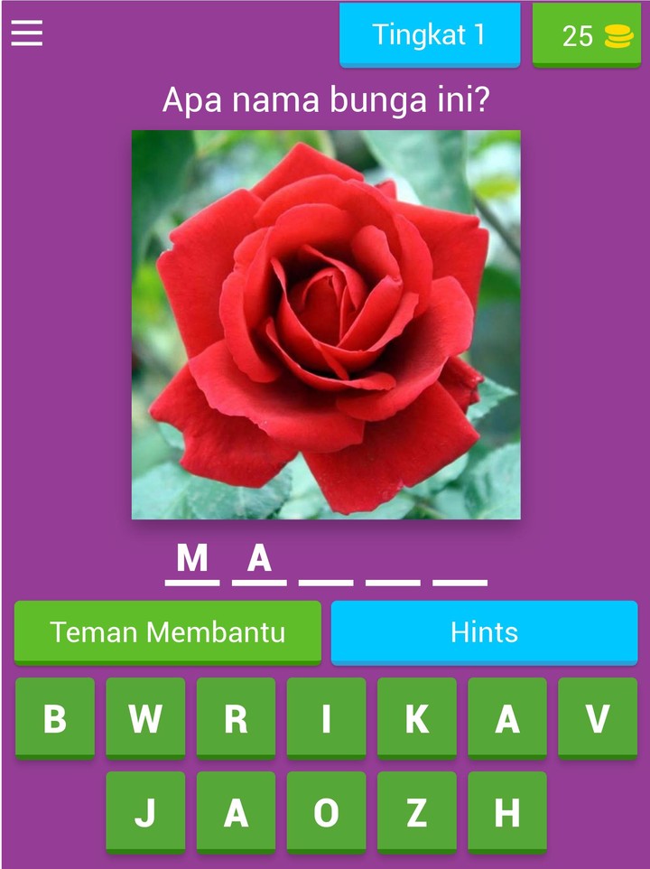 Tebak Gambar Bunga screenshot image 13_Popularmodapk.com