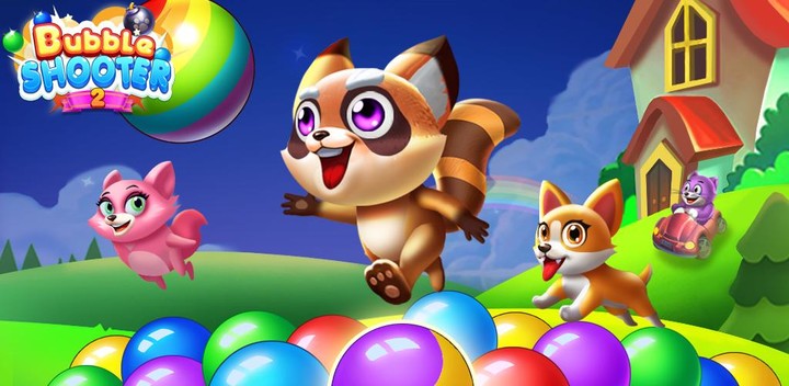 Bubble Shooter 2 ：Pets Home screenshot image 1_Popularmodapk.com
