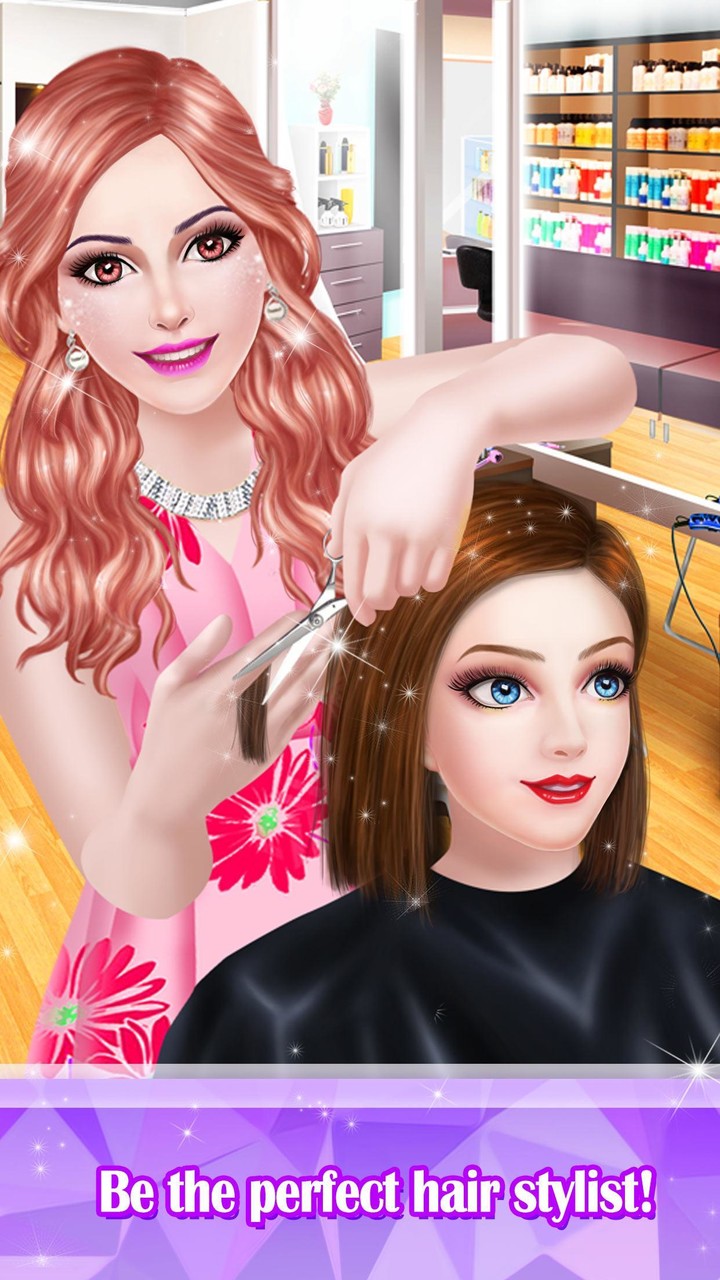 Hair Styles Fashion Girl Salon screenshot image 2_Popularmodapk.com
