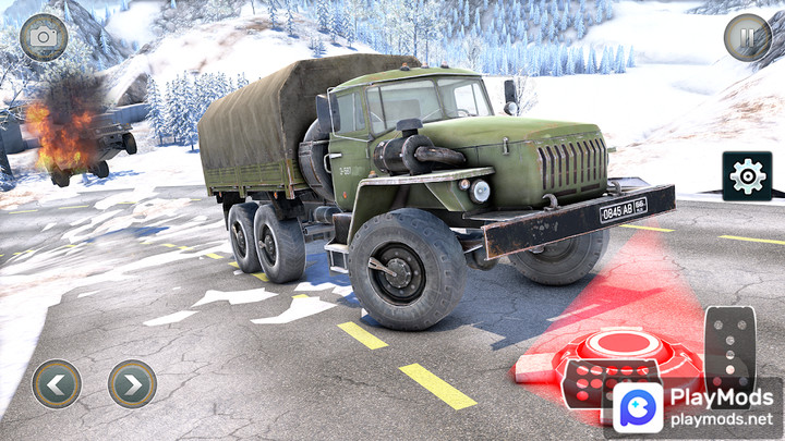 Truck Simulator Army Games 3D<span>(unlimited money)</span> screenshot image 5_Popularmodapk.com