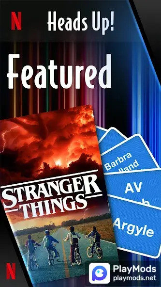 Heads Up! Netflix Edition<span>(Unlock)</span> screenshot image 1_Popularmodapk.com