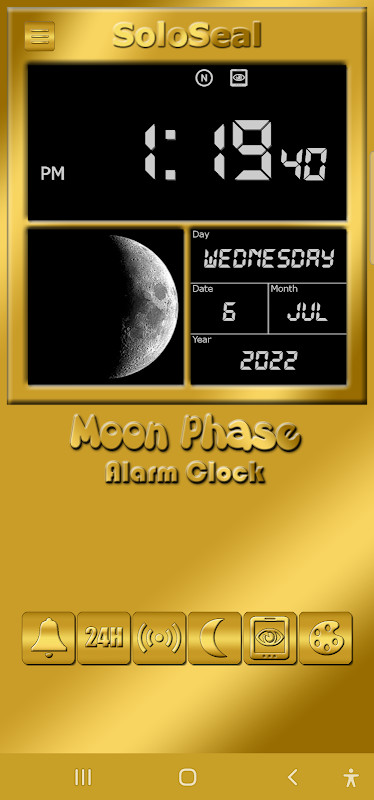 Moon Phase Alarm Clock screenshot image 6_Popularmodapk.com