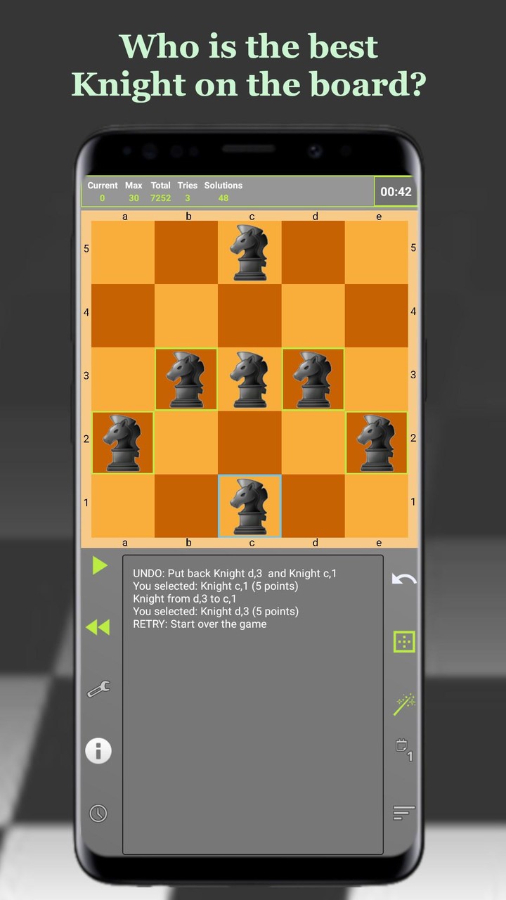 Knights fight - chess puzzles screenshot image 1_Popularmodapk.com